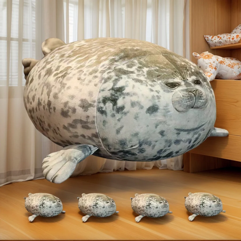 Hot 3D Nieuwigheid Kussens Leuke Echte Leven Zeeleeuw Knuffels Zachte Afdichting Pluche Gevulde Pluche Housewarming Party Hold Kussen