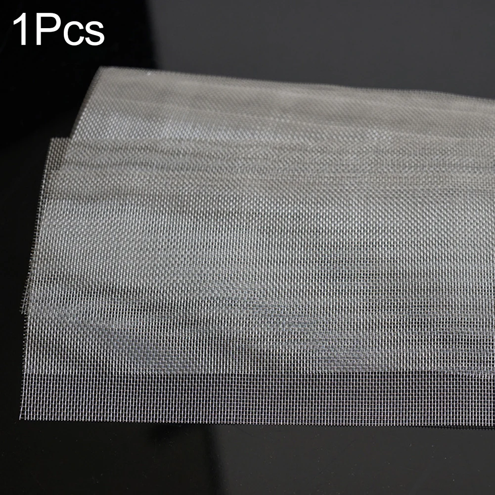 Automobile Bumper Stainless Steel Repair Mesh Plastic Crack Repair Mesh Welding Wire Mesh Net For Bumper Body Hood Vents 15x20cm