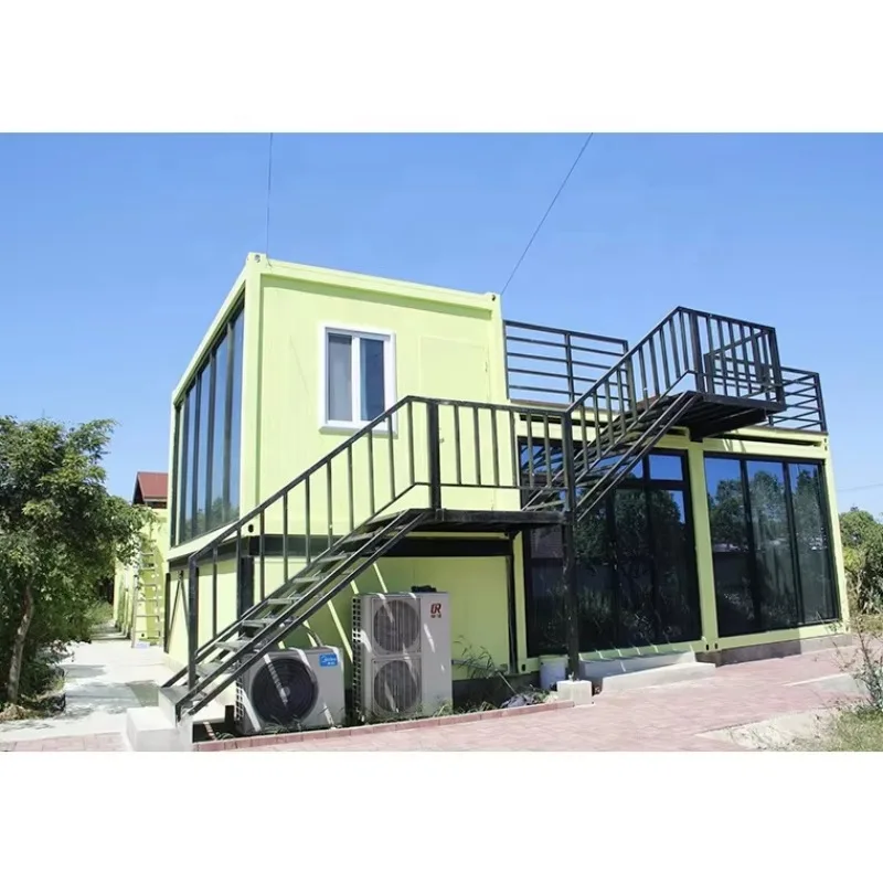 Exquisite, einfache Installation, modernes Design, vorgefertigtes Haus, Outdoor-Fast-Food-Kiosk, mobiles Café-Design, Restaurant-Behälter