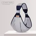 Gray Baby Carrier