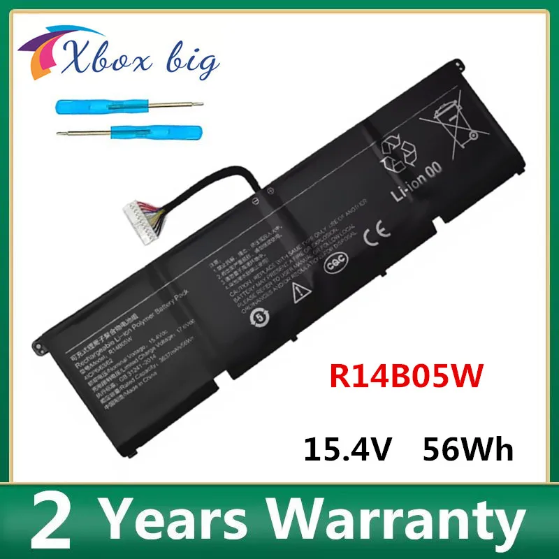 

R14B05W Laptop Battery For Xiaomi Pro X 14 15.4V 56Wh 3637mAh