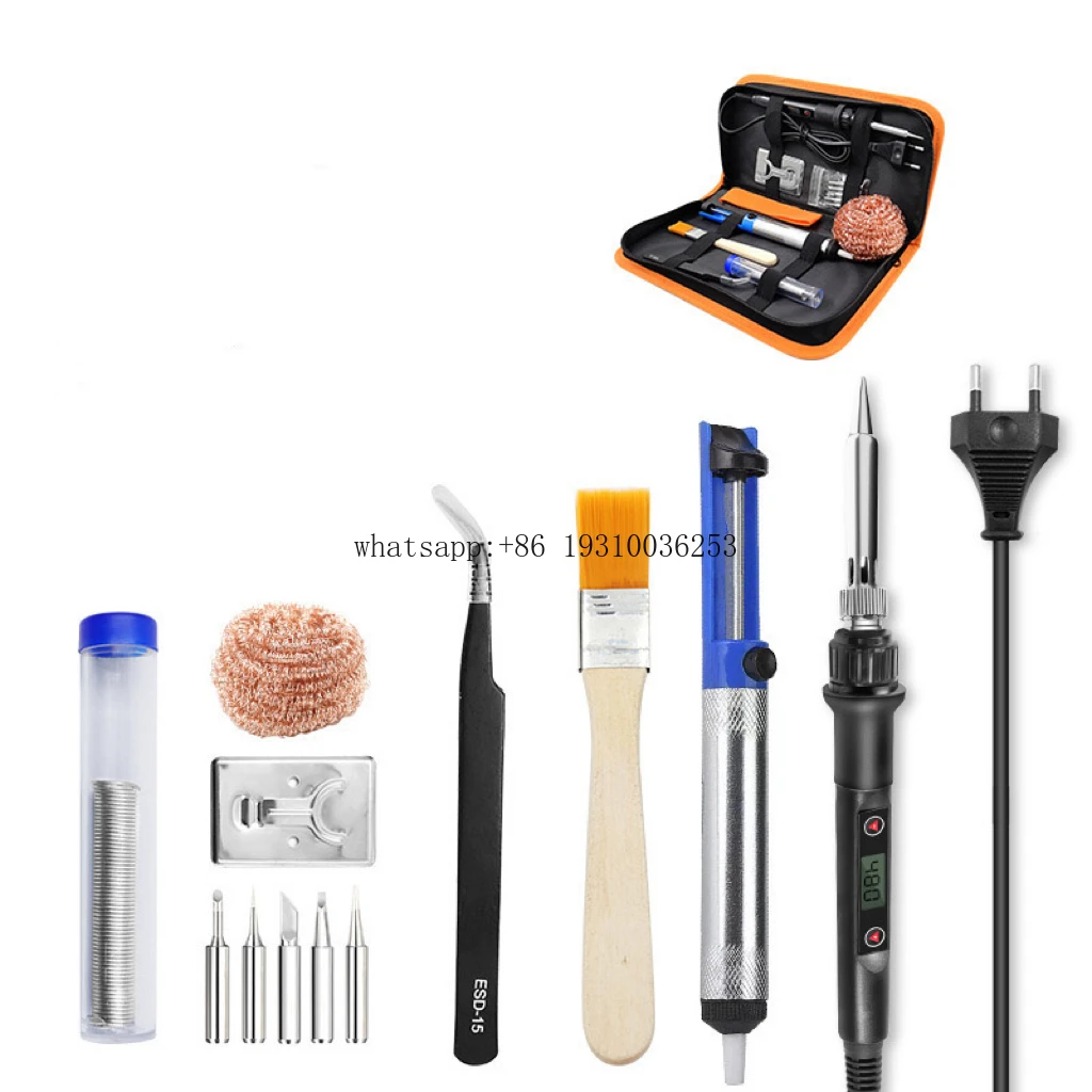 

Adjustable Temperature And American Gauge European Gauge Welding Tool Electric Soldering Iron Kit