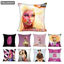 Nicki Minaj Pillow Case For Home Decorative Pillows Cover Invisible Zippered Throw PillowCases 45X45cm