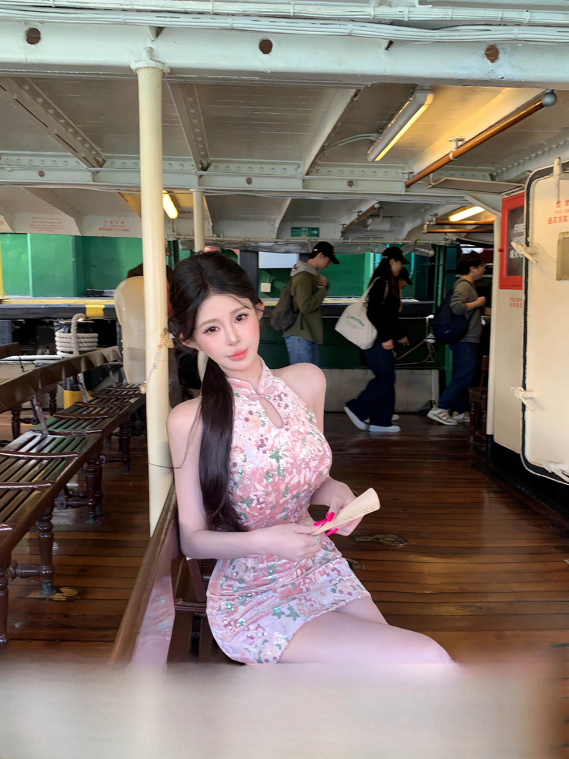 

Новая модная женская блузка с цветочным принтом в китайском стиле, модель E25Q0597, из мягкой ткани без стрейча, для весенне-летнего и осеннего сезонов.