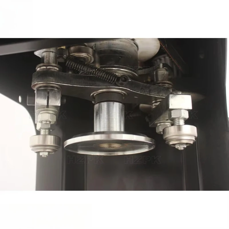 Máquina de selagem inteligente semiautomática de mesa não rotativa para latas de refrigerante e lata de plástico, PET, alumínio