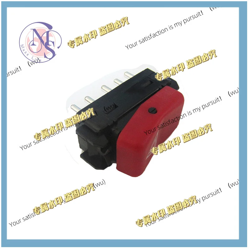 2pcs 1248200110 for Mercedes W124 W201 W202 Warning Hazard Light Emergency Flasher Switch Replacement Accessories Parts