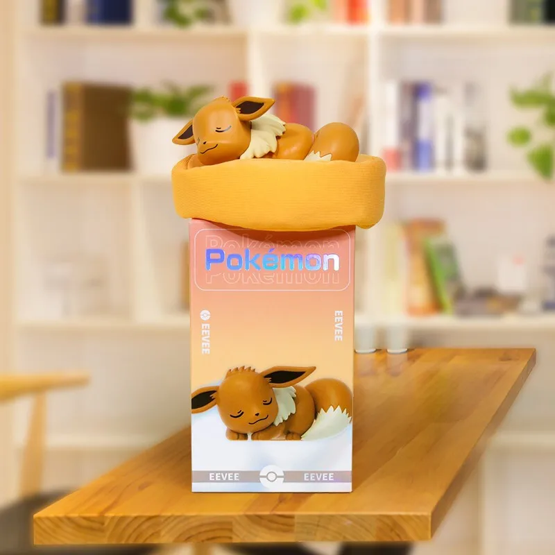 Anime Figur Pokemon Pikachu Snorlax Eevee Komala Spielzeug Action Figur Nette Desktop Dekoration Ornament Geburtstag Geschenk Für Kinder Junge