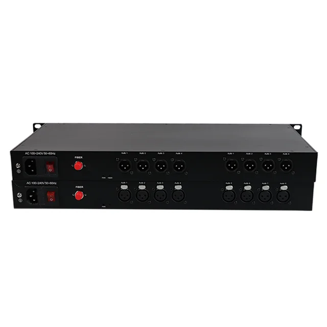 Good Thing Recommendation 8 Ch Forward XLR Balance   o Fiber Converter Broadcast Standard Analog Balanced   o
