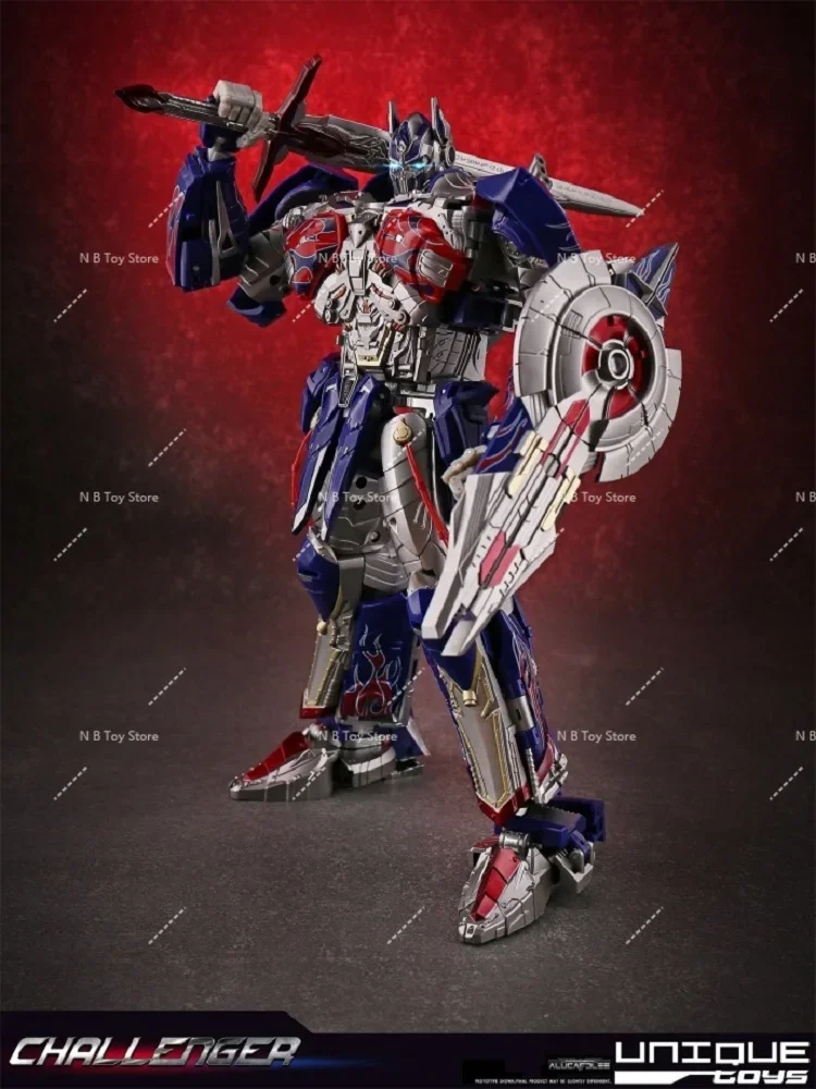 Brinquedos exclusivos OP Color UT R02 R-02 Knight CHALLENGER Transformação Filme 5 Figura de ação Brinquedos colecionáveis