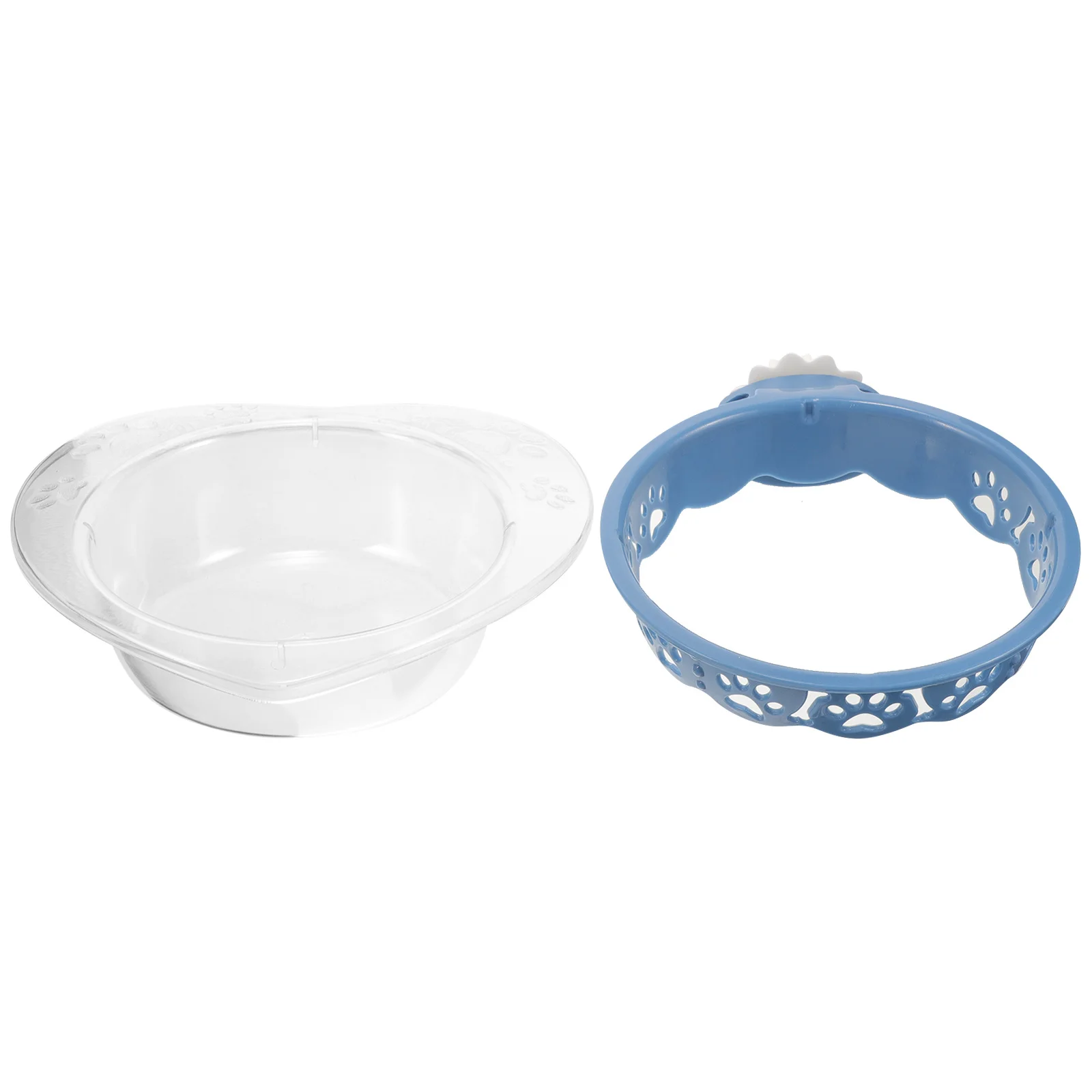 

Large Capacity Heart Hanging Pet Bowl Plastic Dog Cat Feeder No Spill Dog Bowl for Crate Water Puppy Bowls for Small Dogs