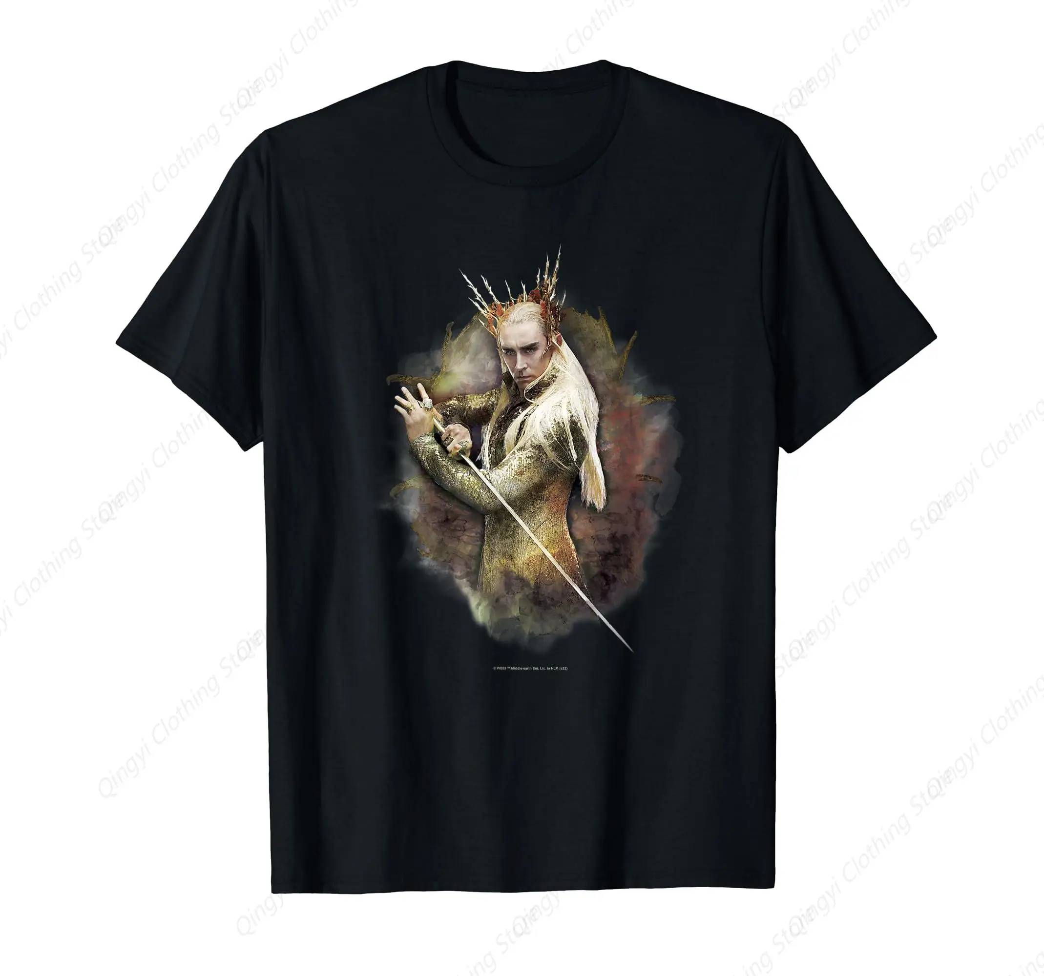 

The Desolation of Smaug Thranduil Portrait T-Shirt