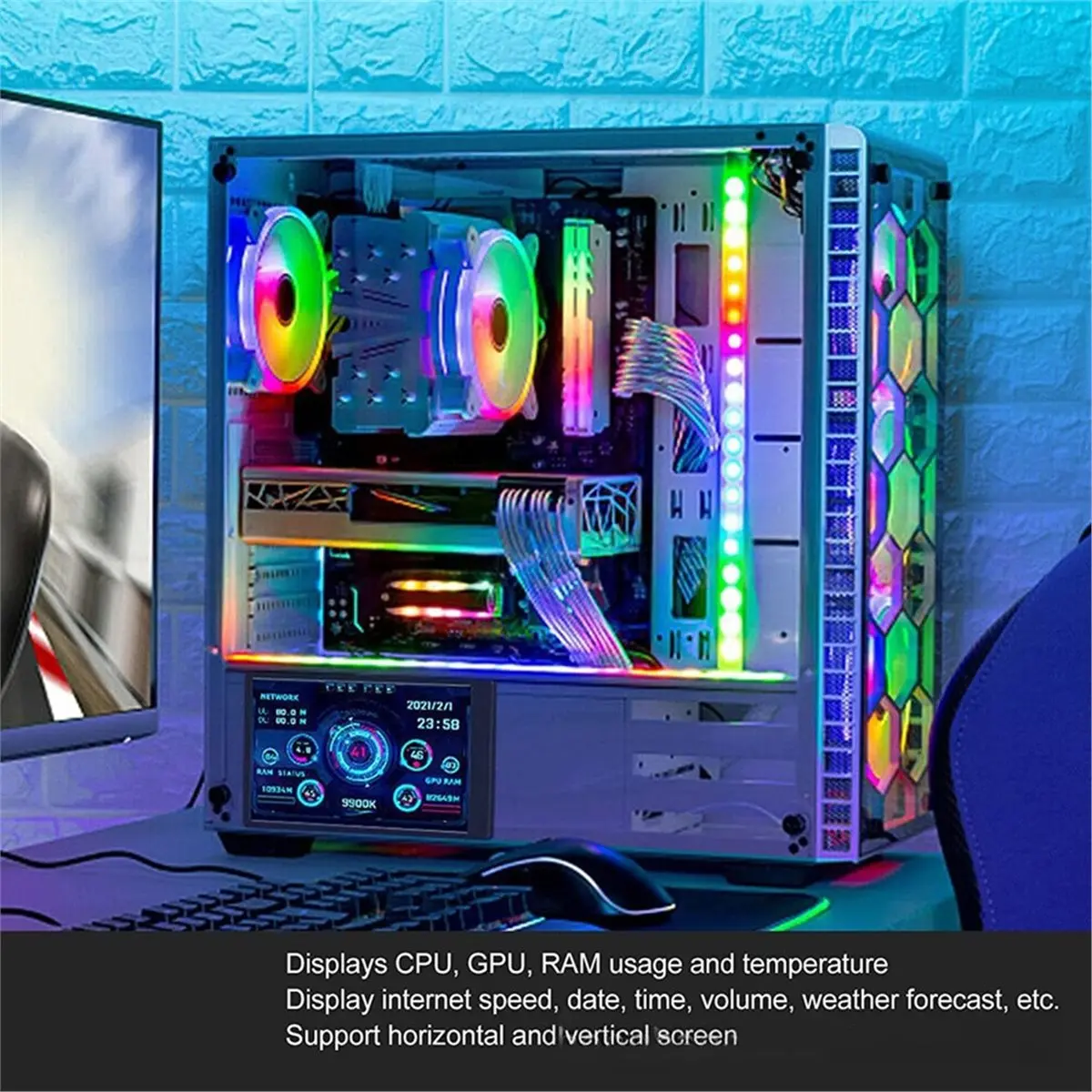 35-inch-ips-display-mini-monitor-360°-rotation-horizontal-vertical-view-ideal-for-aida64-computer-cases