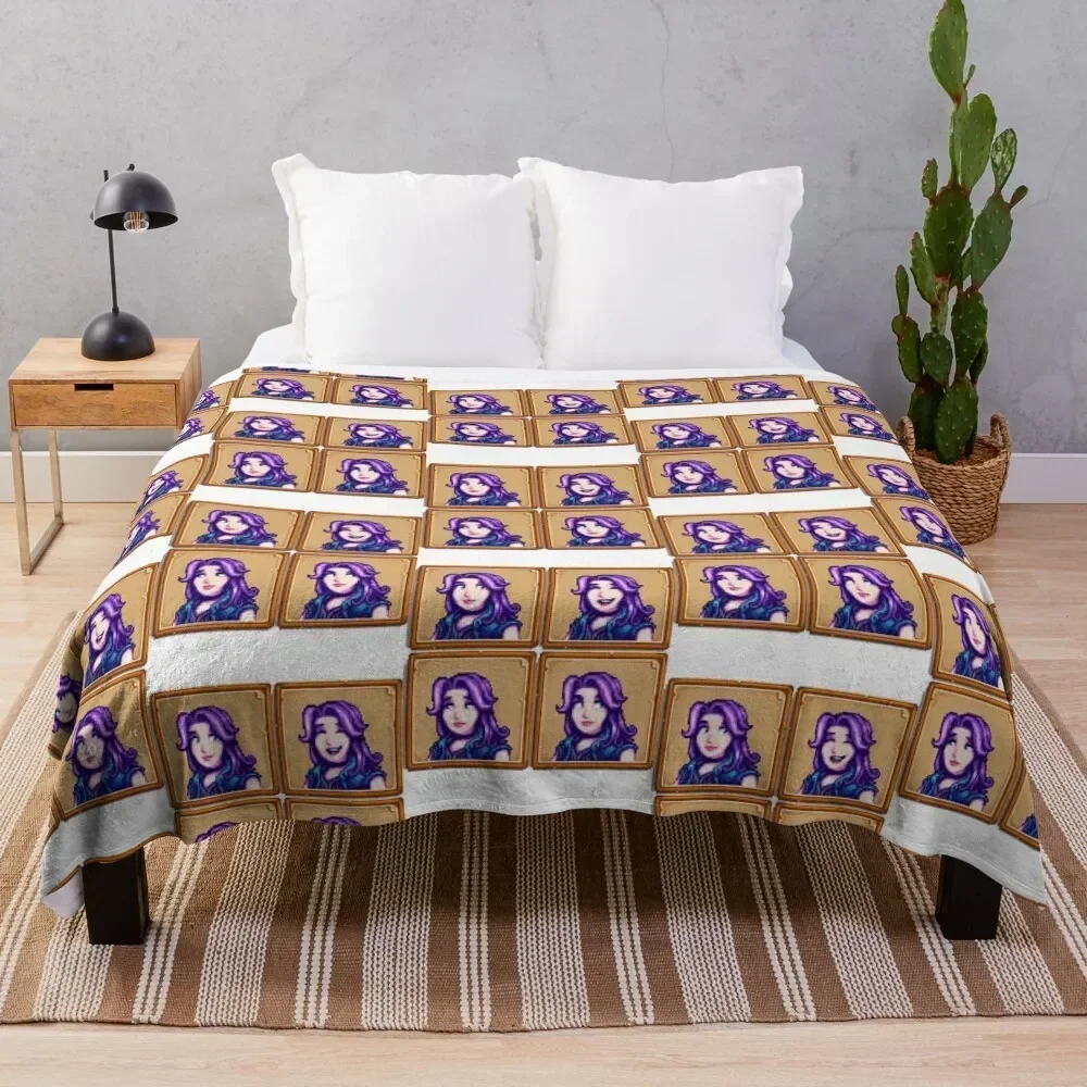 

Stardew Valley - Abigail Throw Blanket All Season Soft Lightweight Blanket for Home