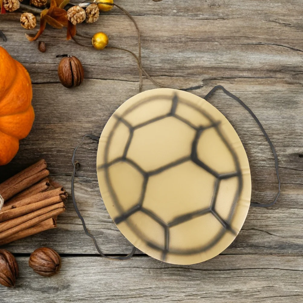 

2Pcs Halloween Turtle Shell Costume Props Lightweight Eva Dress-Up Accessories for School Events Carnival Parties