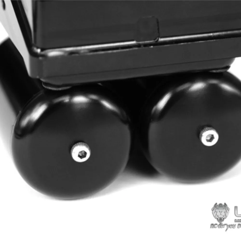 Metalowy pojemnik na baterie LESU, zbiornik powietrza A, do ciągnika RC Tamiyay w skali 1/14, zabawki do użytku na zewnątrz, TH02267