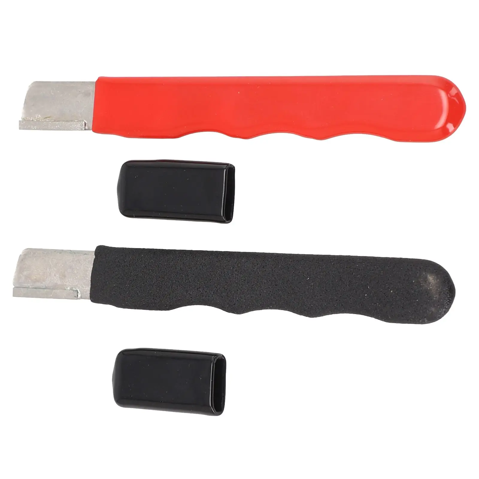 2pcs/set Metal Pruning Sharpening Stone Handheld Garden Shear Scissors Sharpener With Lid Pocket Multi Scissors Sharpener