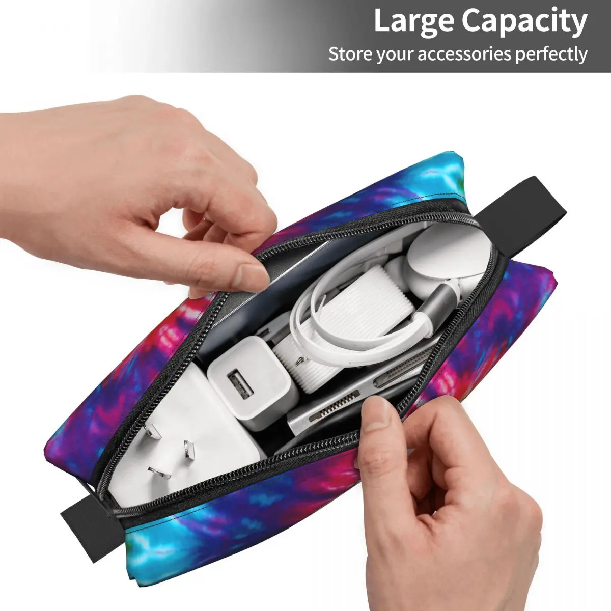 Custom Dance Rhythmic Gymnastics Travel Cosmetic Bag Women Toiletry Makeup Organizer Lady Beauty Storage Dopp Kit