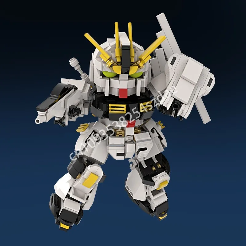 

792pcs MOC NU FINAL Manned Combat Robot Building Blocks Kids Christmas toy Gift teenager Solve the problem up STEAM Learning