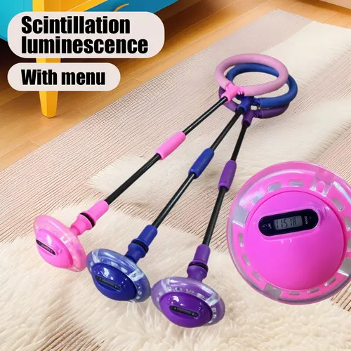 Skip Ball para niños, Skip Ball Toy con contador, temporizador y calculadora, regalos de cumpleaños para niñas de 6 a 7, 8, 9 y 10 años