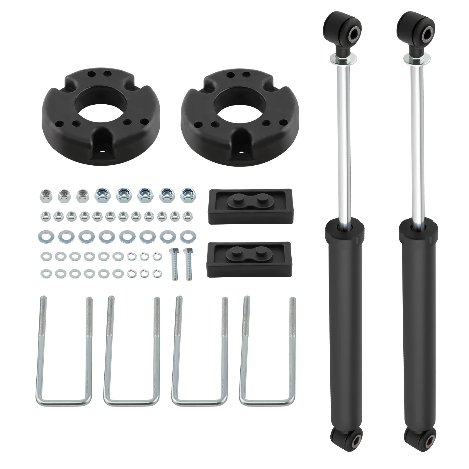 2in Suspension Leveling Lift Kit w/ Shocks For Ford F-150 2WD 4WD 2009-2020