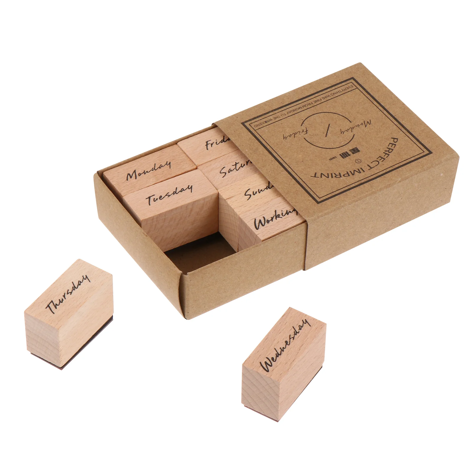 Рисунок 2 - Набор деревянных штампов