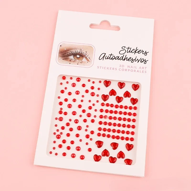 

3D наклейки для детей, наклейки для макияжа для тела, глаз, лица, рук, дневника, чехол для мобильного телефона, декор для ноутбука, канцелярские наклейки «сделай сам»