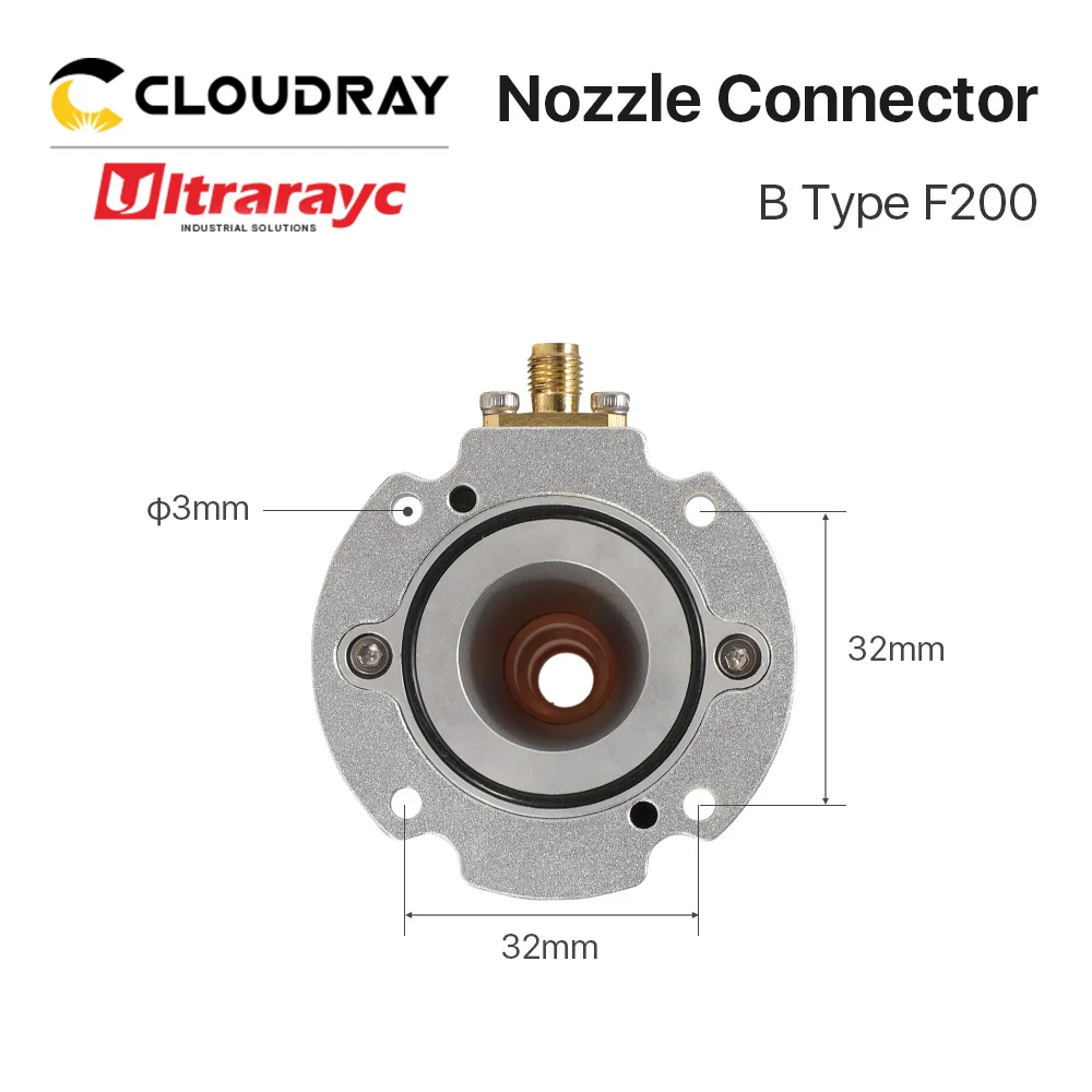 Ultrarayc ثلاثية الأبعاد raytool فوهة موصل الليزر الاستشعار جزء B نوع F200 ل raytool BM112 ثلاثية الأبعاد ليزر لحام رئيس