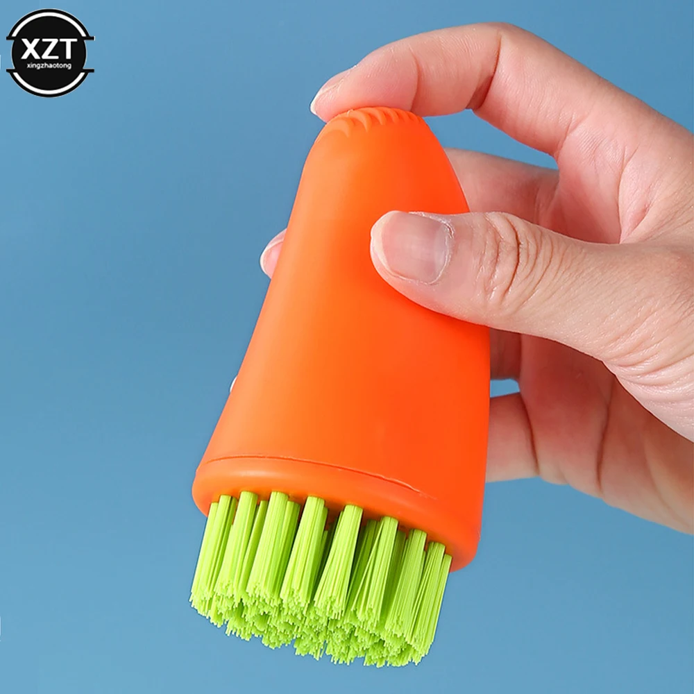 Soft Bristled Liquid Shoe Clothes Brush Kitchen Fruit Vegetable Crevice  Clean Brush Potato Carrot To Mud Household Cleaning Too