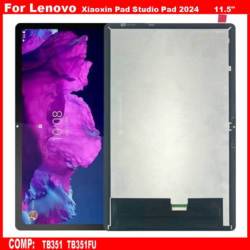 

Для Lenovo Xiaoxin Pad Studio 11,5 для Xiaoxin Pad 2024 TB351FU TB351 ЖК-дисплей, дигитайзер сенсорного экрана, стекло в сборе, ремонт