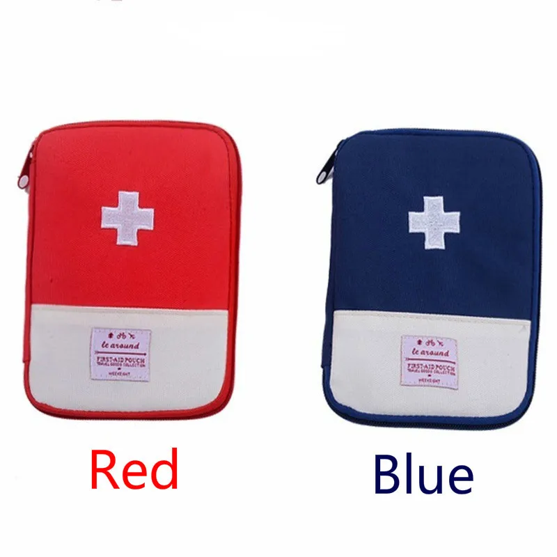 Portable Storage Bag First Aid Emergency Medicine Bag Outdoor Pill Survival Organizer Emergency Kits Package Travel Accessories