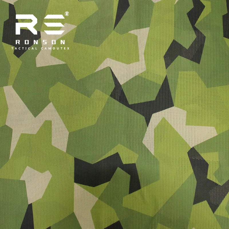 Malla táctica camuflaje sueco M90, cuello cómodo y ligero - imagen 5