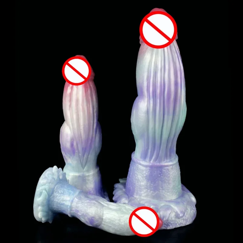 Faak Fantasy Dragon dildo with sucker large knot anal plug sex toys for women men female masturabtor silicone Big Dong