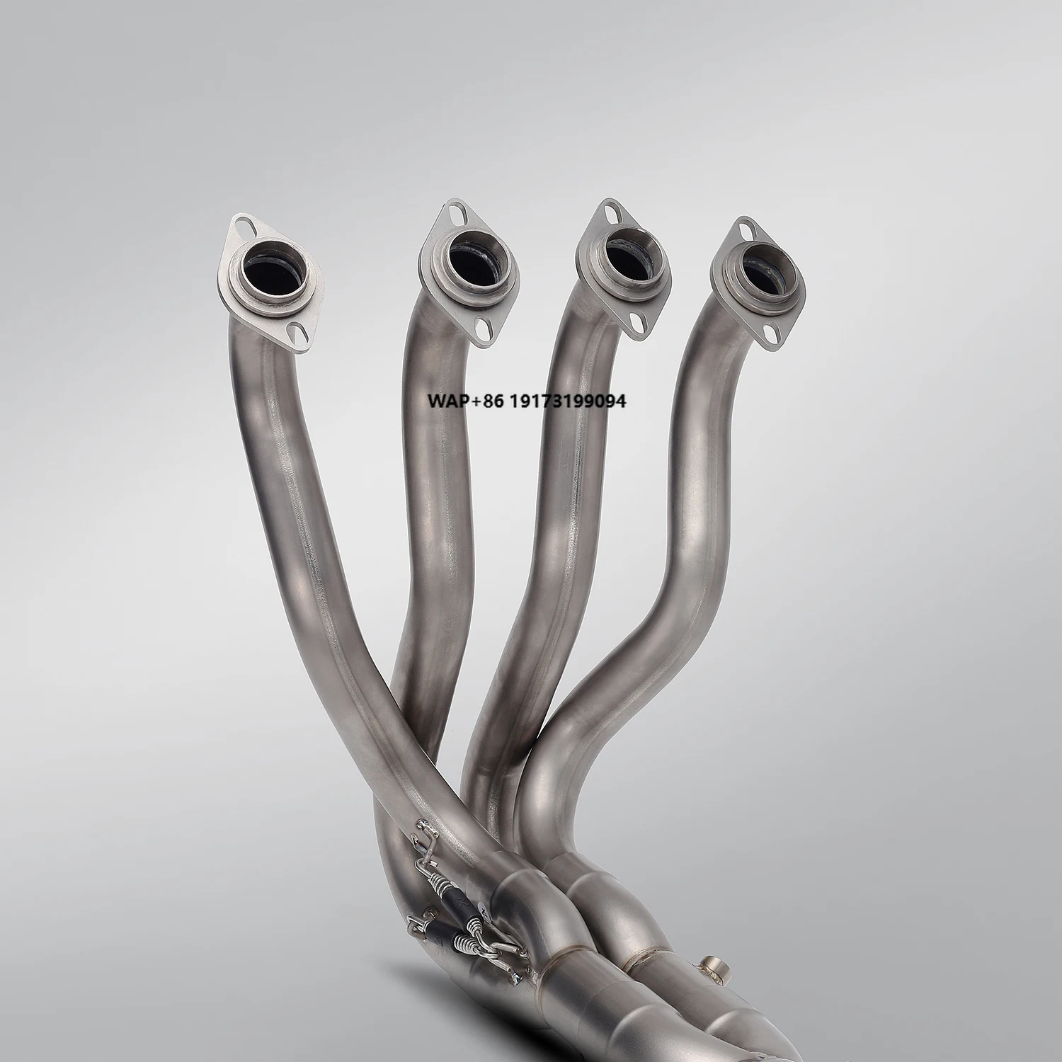 ZX6R ZX-6R 2023-2024 Motorcycle Exhaust System Modified Escape Titanium Alloy Front Middle Link Pipe 51mm