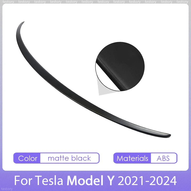 Spoiler voor Tesla Model Y Juniper Accessoires Spoilers Vleugels voor Tesla Model 3 Highland Accessoires 3/Y 2017-2026 ABS Materiaal
