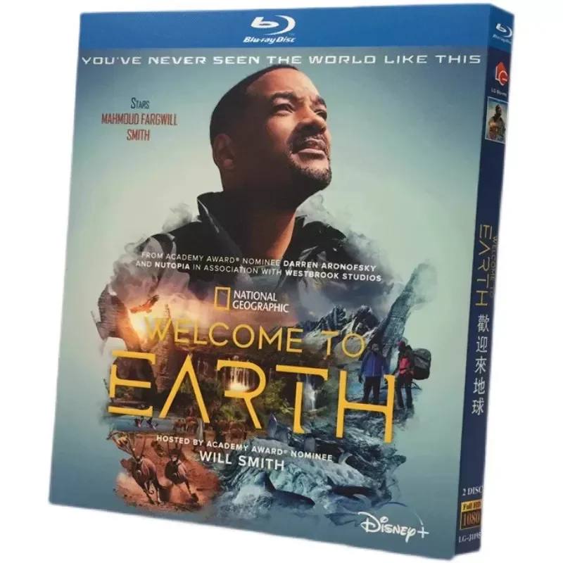 

BD Blu-ray Disc Welcome to Earth 2021 High Definition Documentary 2-Disc Box