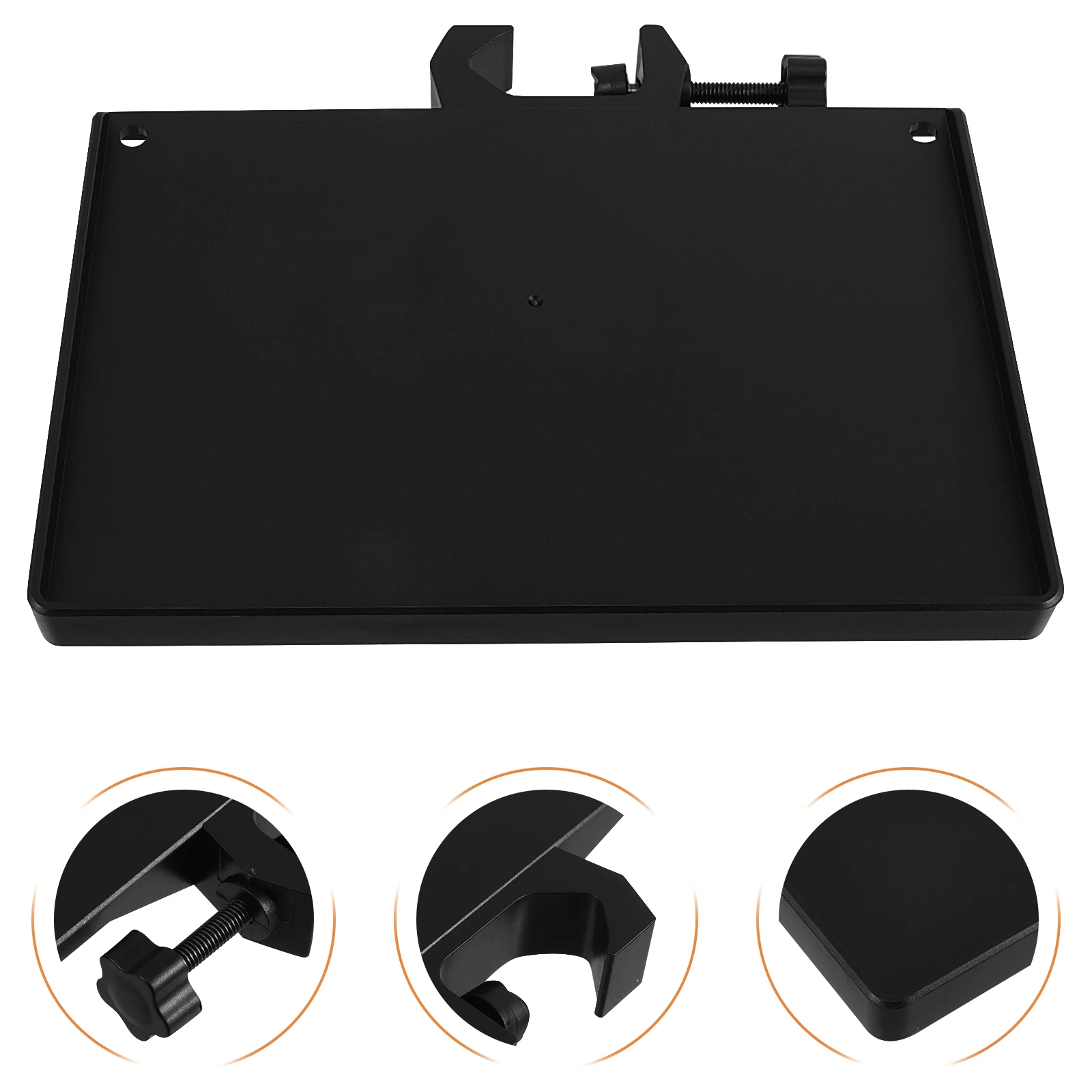 

Adjustable Multifunctional Live Streaming Tray for Phone Mic Camera Durable Plastic Mount Tripod Recording Accessory Sound Card