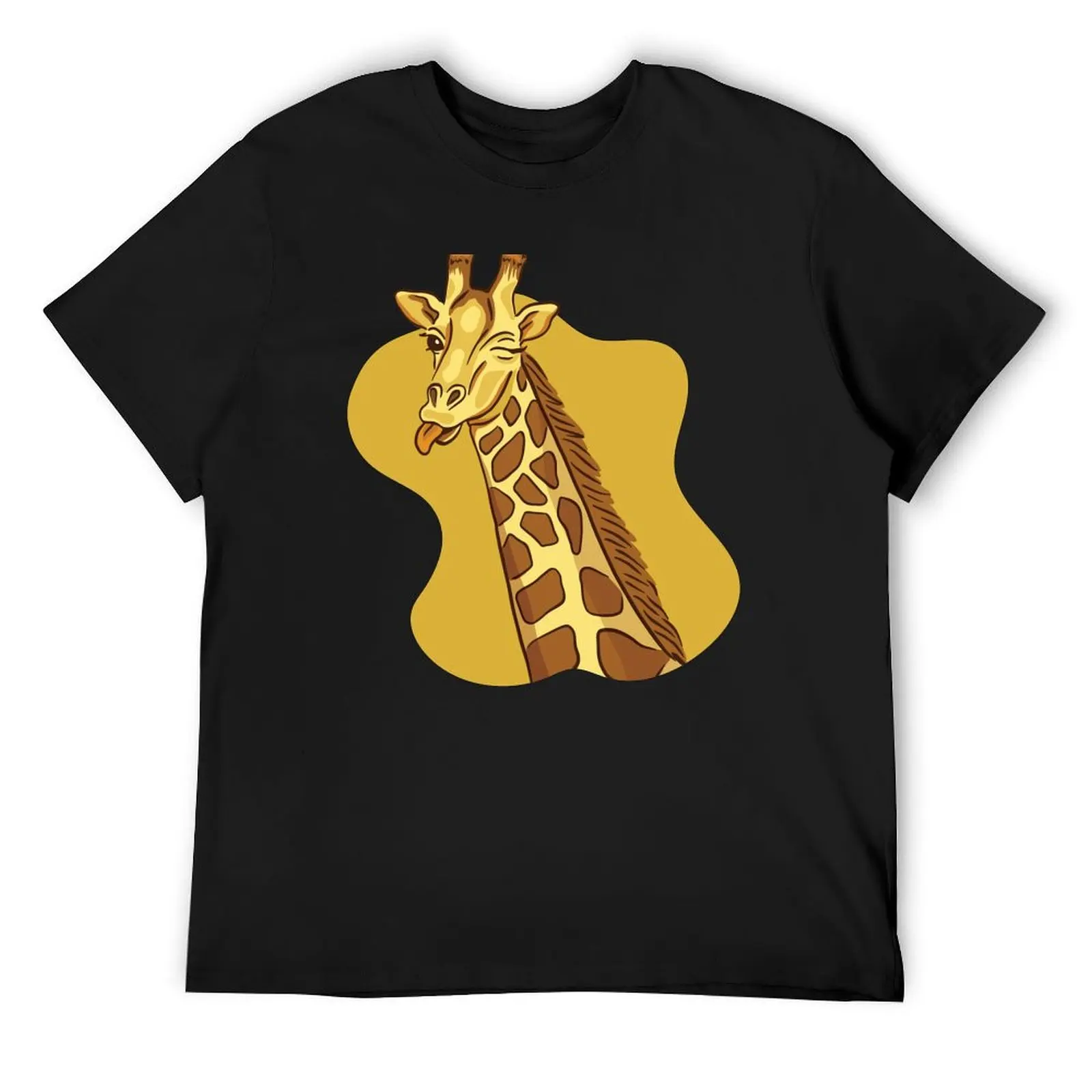 

WINKING GIRAFFE T-Shirt tees custom shirt man t shirt t shirts for men graphic