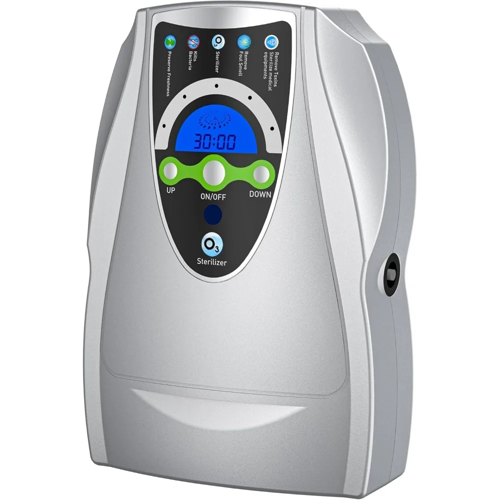 

Портативный генератор озона с таймером, 500 мг/ч для дома, кухни, офиса, очистки воды и воздуха