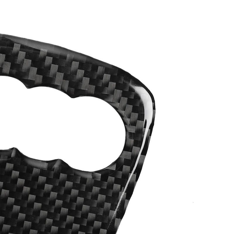 Car Steering Wheel Ring Trim Carbon Fiber Sticker Decal Cover Decoration For Audi A3 A4 B8 B9 S3 S4 Q3 8R Q7 4L A3 8V Q5 A6 S6 - view 4
