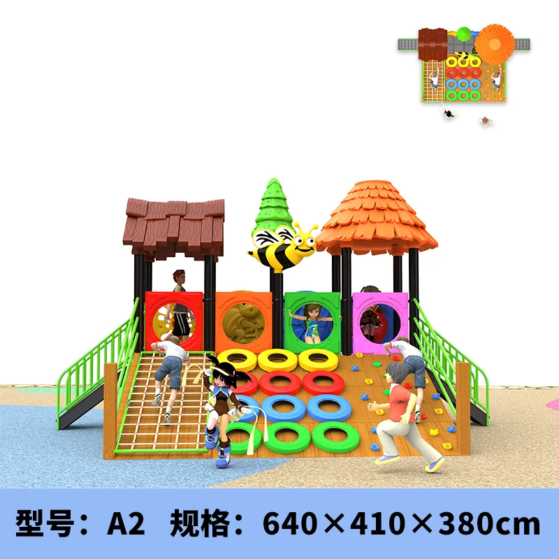 موضوع مخصص نوعية جيدة للأطفال معدات ملعب داخلي خارجي لعب منزل الأطفال ملاهي
