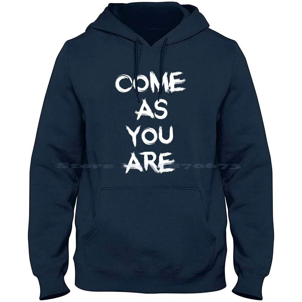 Come As You Are 100% Pure Cotton Hoodie Tshirt Come As You Are Nevermind Grunge Dave Grohl 90S In Utero