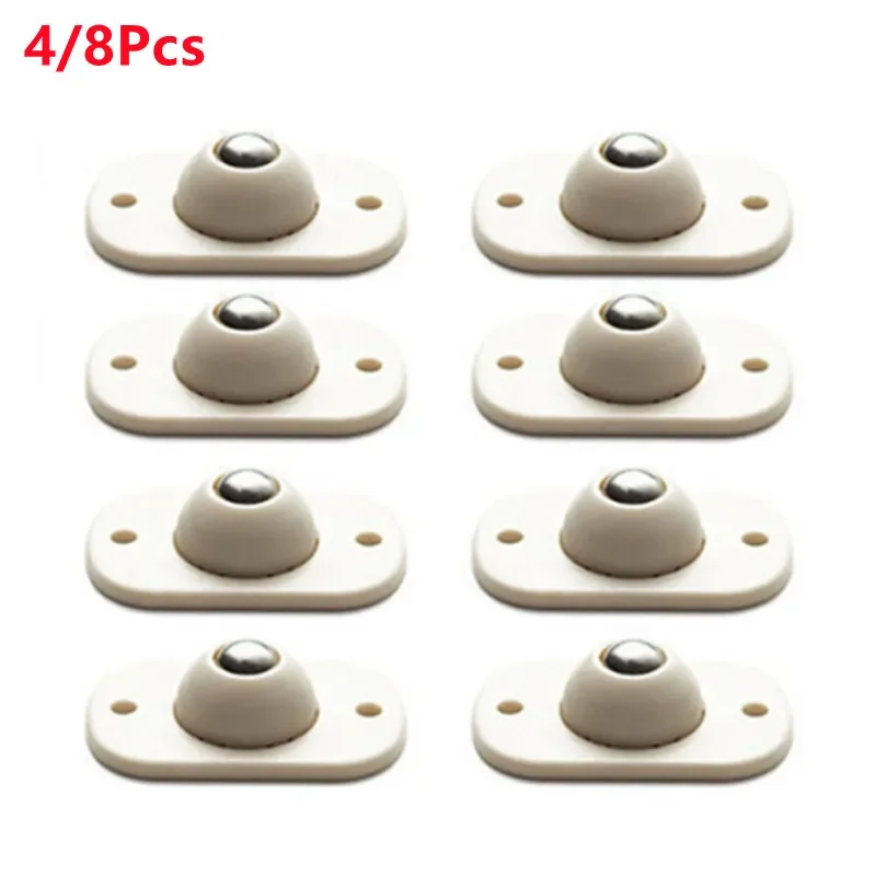 

Self Adhesive Caster Wheels 360 Degree Stainless Steel Roller Furniture Caster Home Strong Load-bearing Universal Wheel