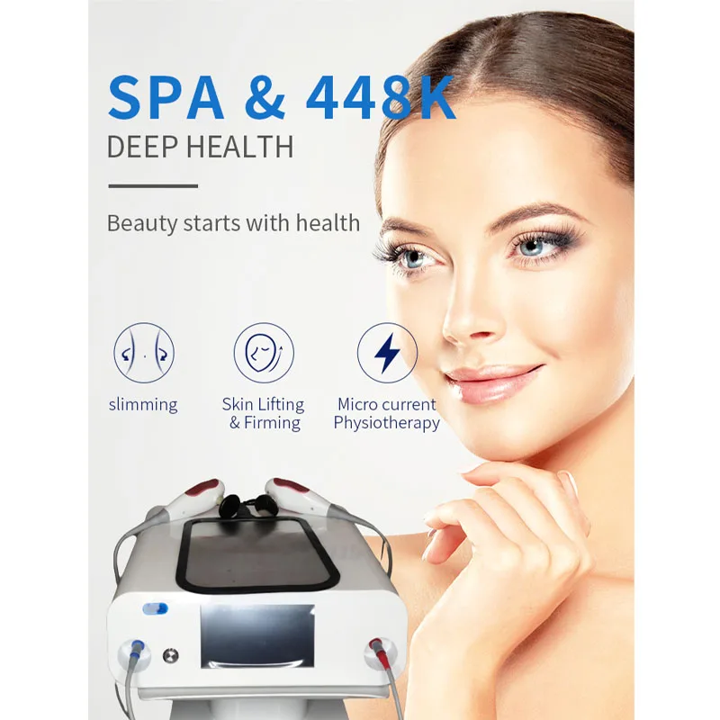 INDIBA Weight Loss Tecartherapy Penetrates Under 448khz Tecar Machine The Skin Deep Health Care Spa Body Slimming Machine