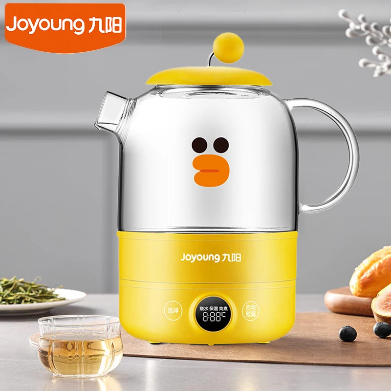 Joyoung D601ไฟฟ้ากาต้มน้ำไฟฟ้าหม้อ800ML น่ารักในครัวเรือนสุขภาพรักษาหม้อฉนวนกันความร้อนมัลติฟังก์ชั่ Boling น้ำทำอาหาร
