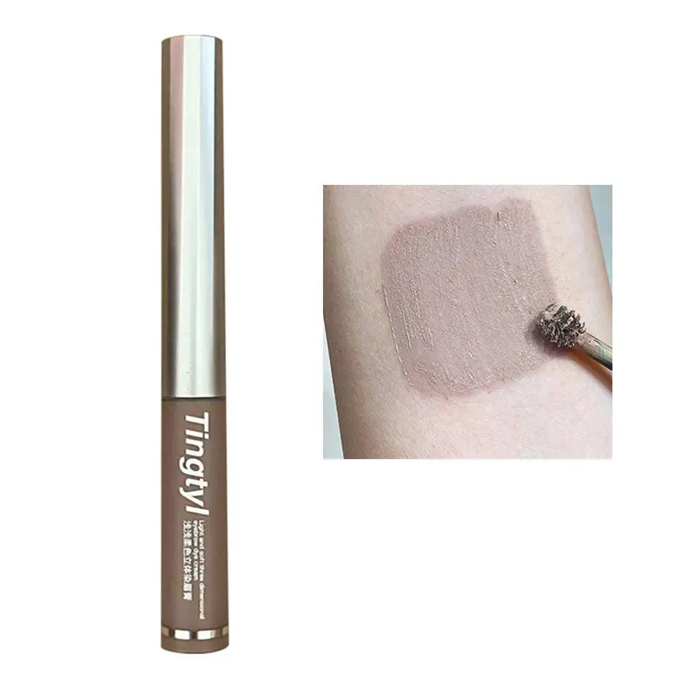 Hot 6 kleuren Wenkbrauw Enhancers Gel Vloeibare Make-Up Film Vormen Tear OffTattoo Tint Wenkbrauwen Langdurige Waterdicht
