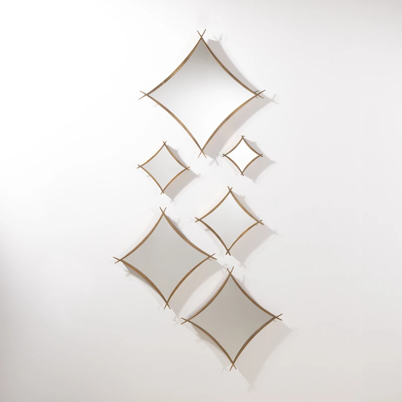 

Французский ресторан фон настенное настенное подвесное зеркало гостиная декоративное зеркало свет роскошное подвесное крыльцо