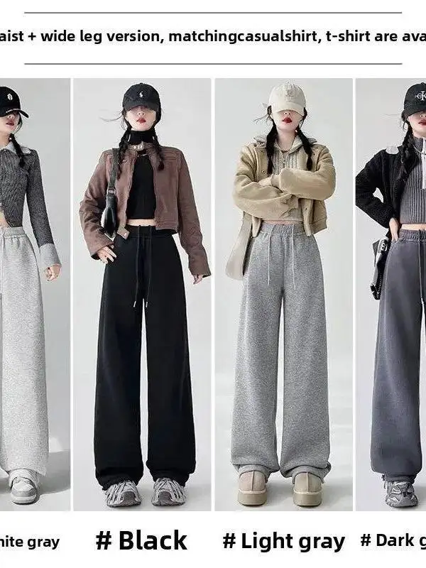 

Женские повседневные брюки из утолщенного меха ягненка, осенне-зимние, Cleanfit, с низкой талией, из ПВХ и других материалов, 00%