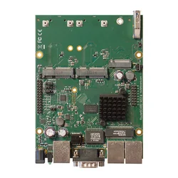 Mikrotik rbm33g placa-mãe de roteamento de cartão pode adicionar 4g módulo wi-fi slot para cartão do telefone móvel