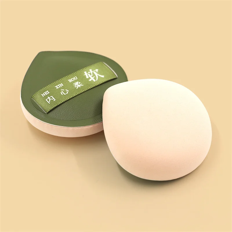 Different Shapes Face Makeup Puff Powder Applicator For Loose Powder Wet Dry Use Size L