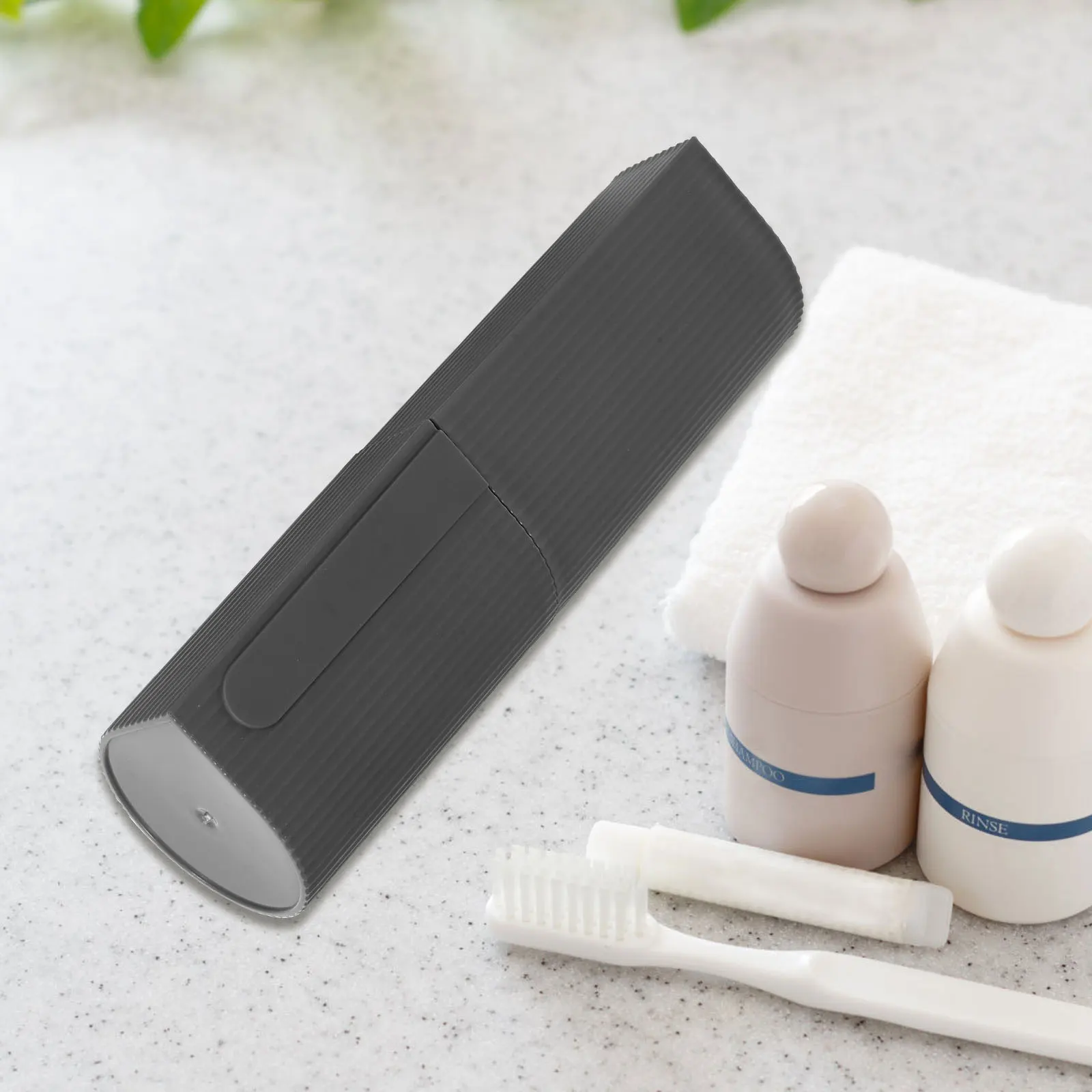 

2 Pcs Electric Toothbrush Box Set Carrying Case Holder Portable Cases Holders Storage Travel for Bathrooms Protectors